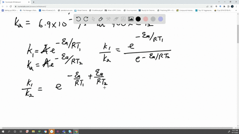 the-reaction-2noclg-2nog-cl2g-has-rate-constant-values-for-the-reaction-of-nocl-of-93-106s-at-350-k-and-69-104s-at-400-k-calculate-activation-energy-for-the-reaction-what-is-the-rate-constan-81225