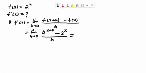 use-the-limit-definition-to-find-the-dervitive-of-fx2x-show-all-work-using-the-limit-definition-to-solve-for-fx-63972