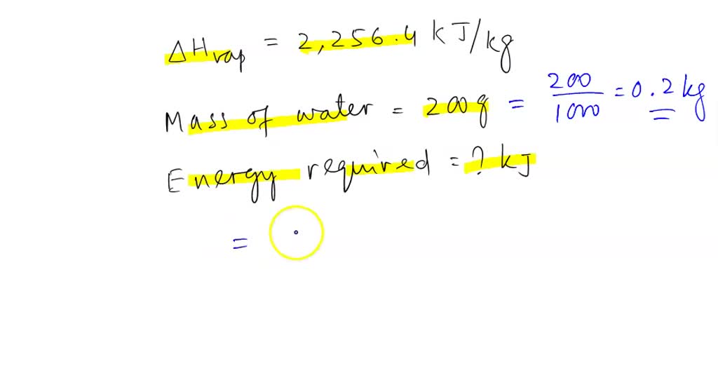 SOLVED Describe phase changes. Calculate the quantity of heat involved