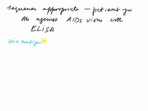 queston-which-one-of-the-following-sequences-appropriate-for-testing-patient-for-antibody-against-the-aids-virus-wlth-the-elisa-procedure-the-assay-carried-out-plastic-platetwith-an-incubati-84492