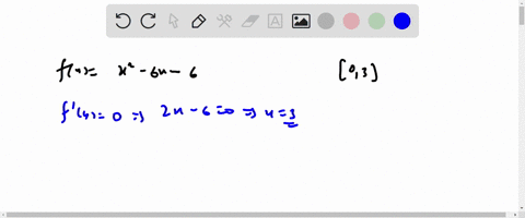 find-the-absolute-extrema-of-the-function-on-the-closed-interval-use-a-graphing-utility-to-verify-your-results-if-an-answer-does-not-exist-enter-dne-fx-x2-6x-6-0-3-absolute-maximum-x-y-absol-06957