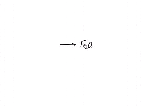 Write the equation for the reaction described a solid metal...