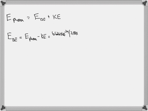 an-x-ray-photon-with-a-wavelength-of-0967-nm-strikes-a-surface-the-emitted-electron-has-a-kinetic-energy-of-963-ev-what-is-the-binding-energy-of-the-electron-in-kjmol-note-that-ke-12mv2and-1-98537