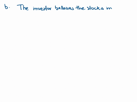 which-of-the-following-is-a-reason-for-hedging-a-portfolio-with-an-index-futures-the-investor-believes-the-stocks-in-the-portfolio-will-perform-better-than-the-market-but-is-uncertain-about-85754