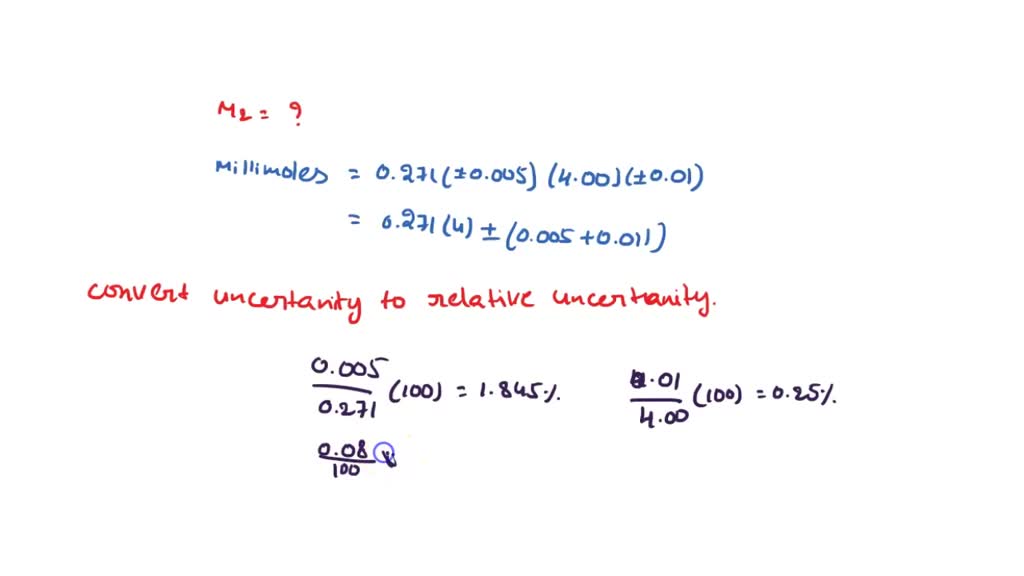 SOLVED: A 4.00 (+0.01) mL Class A transfer pipet is used to transfer 4. ...