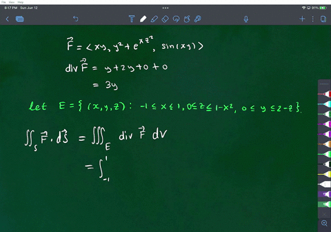 Step 1 If the surface S has positive orientation and bounds