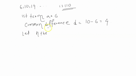 which-term-of-the-arithmetic-sequence-6-10-14-is-110-97106