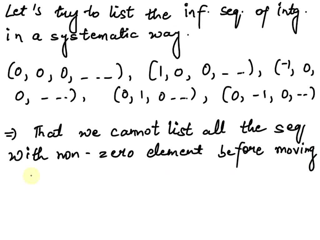 Solved Prove Or Disprove The Set A A A Ai Z Of