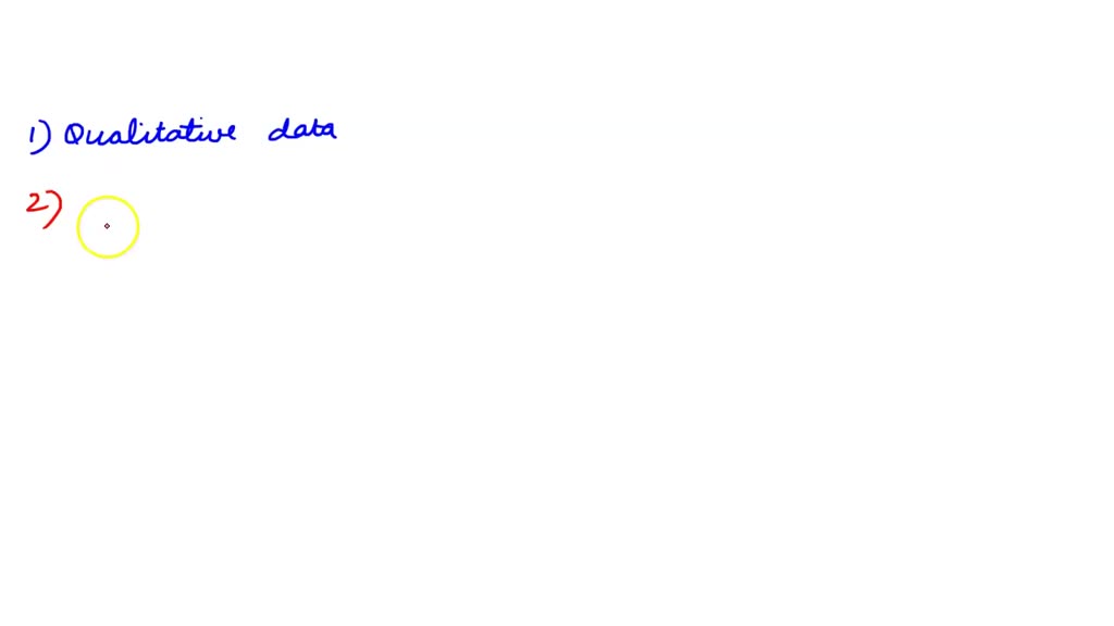 SOLVEDDetermine whether the data described are qualitative or