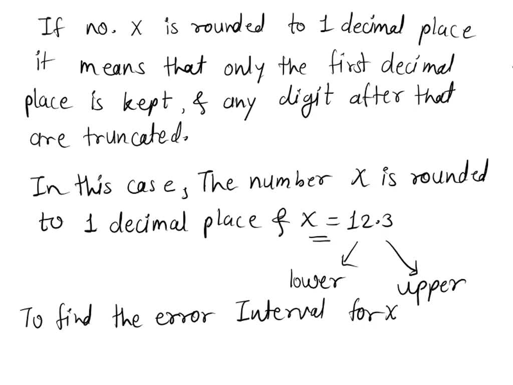 Rounded To 1 Decimal Place
