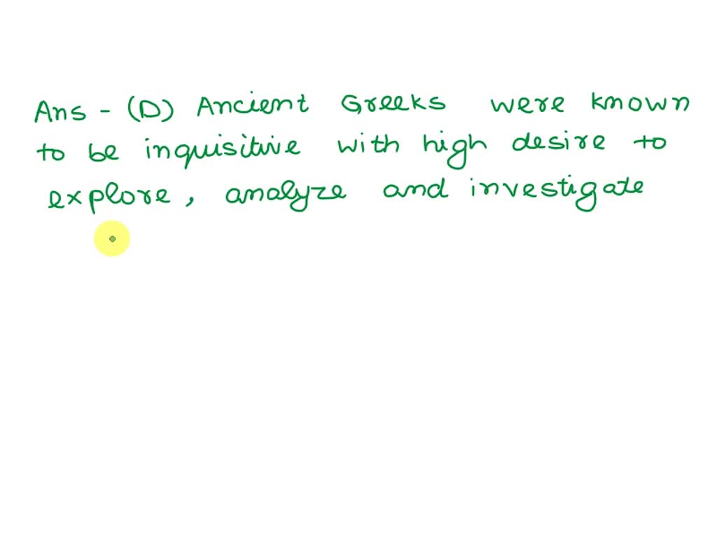 SOLVED 4. Which of the following reasons best explains why most