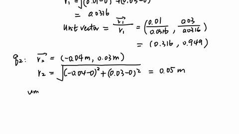 given-the-two-charged-particles-shown-in-the-figure-below-find-the-electric-field-at-the-origin-let-q_1-2600-mathrmnc-and-q_2600-mathrmnc-express-your-answer-in-vector-form-overrightarrowboldsymbolesq