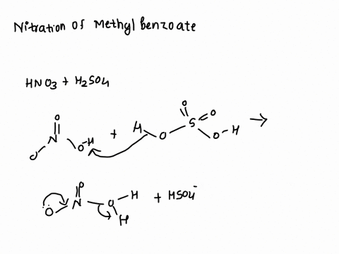 what-are-the-secondary-reactions-of-the-nitration-of-methyl-benzoate-87445