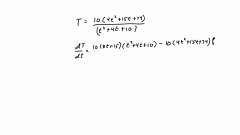 the-temperature-t-in-degrees-fahrenheit-of-food-placed-in-a-refrigerator-is-modeled-by-t104t215t74t24t10-find-the-rate-of-change-of-t-with-respect-to-t-in-fhr-at-the-following-values-round-your-answ-2
