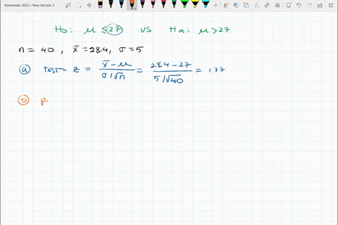 consider-the-following-hypothesis-test-ho-p-27-ha-p-27-a-sample-of-40-provided-sample-mean-of-284-the-population-standard-deviation-is-5_-compute-the-value-of-the-test-statistic-to-2-decimal-93752