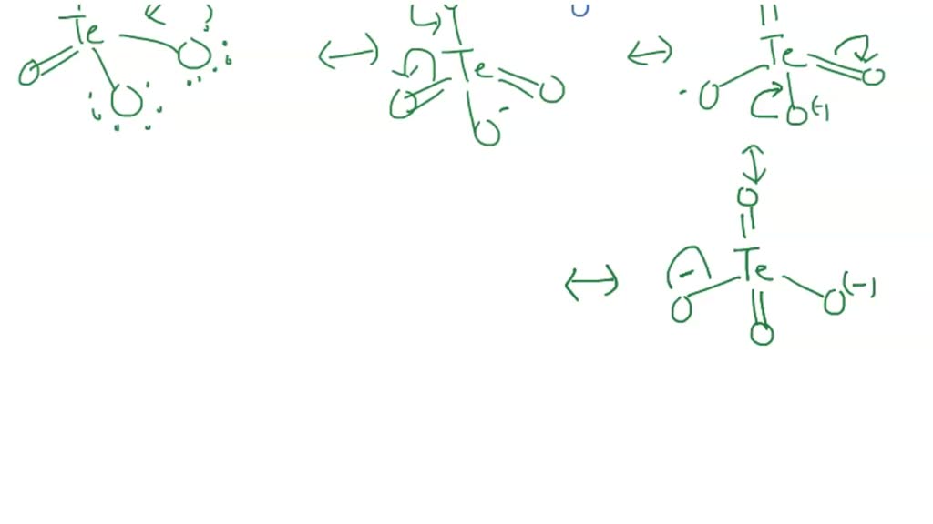 SOLVED: Question Molecule 2 Feldspar Tellurate Ion TeO4^2- has ...