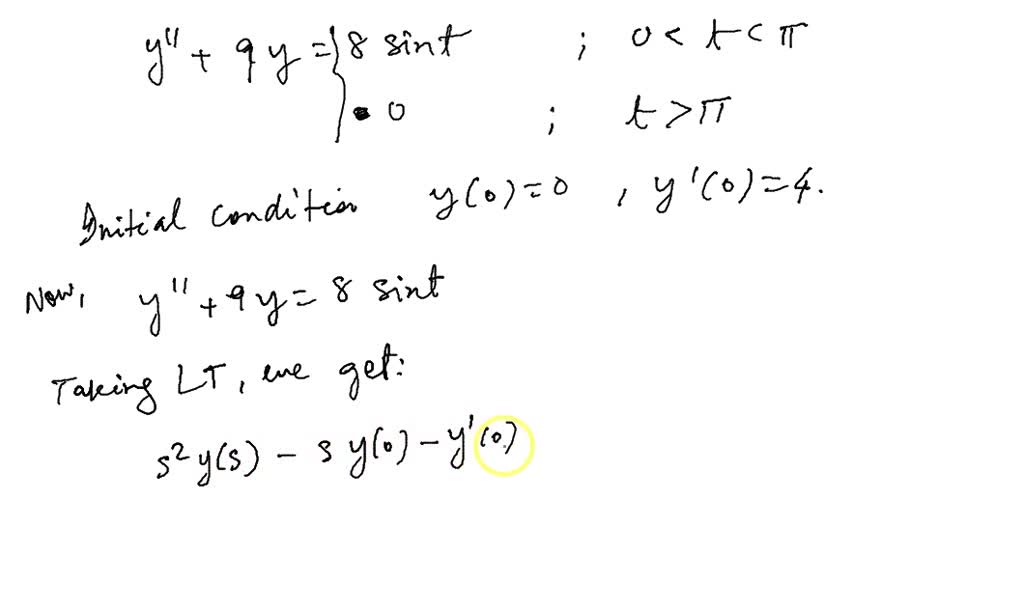 Solved Solve The Given Initial Value Y 6y 9y 0 Y0 2 46 Off 3825