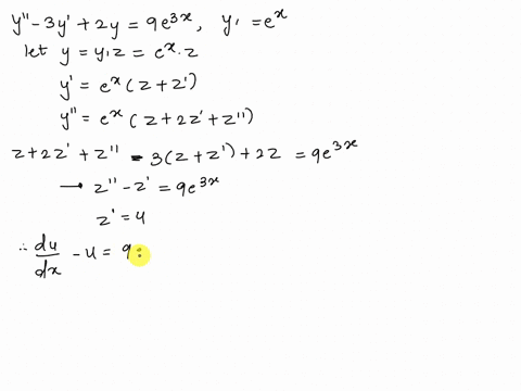 the-indicated-function-y1-solution-the-associated-homogeneous-equation-use-the-method-particular-solution-ypx-of-the-given-nonhomogeneous-equation-reduction-of-order-find-second-solution-y2-45317