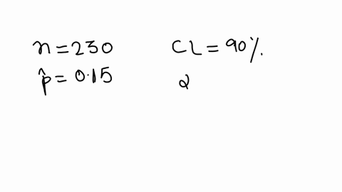 if-n230-and-p-p-hat-015-find-the-margin-of-error-at-a-90-confidence-level-give-your-answer-to-three-decimals