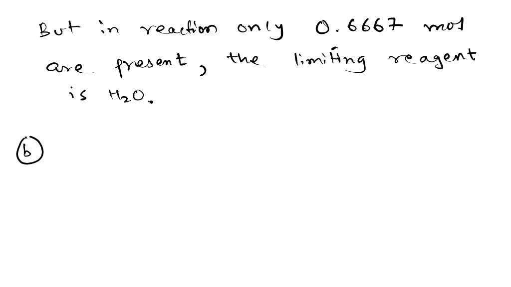 Metallic magnesium reacts with steam to produce solid magnesium