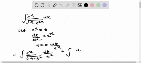 calculate-int-fracexsqrt9-e2-x-d-x-88601