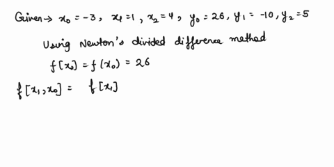 2-given-the-following-data-table-the-true-value-of-f-3-45-use-newton-interpolating-polynomial-of-1st-order-calculate-the-value-of-f-3-and-relative-error-b-use-newton-interpolating-polynomial-99068