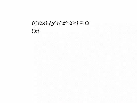 find-the-center-and-the-radius-of-the-sphere-x2y2z22-x-3-z0