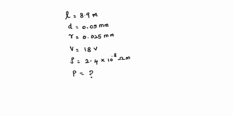 a-89-m-long-gold-wire-with-cross-sectional-diameter-of-005-mm-is-connected-across-the-terminals-of-a-18-v-battery-at-what-rate-in-watts-is-energy-consumed-by-the-wire-use-24108-m-for-the-res-36885