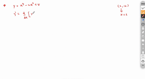 find-the-slope-of-the-tangent-curve-y-x4-2x2-8-through-point-216-06738