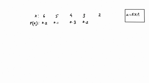 find-the-expected-value-ex-ofthe-following-data-round-your-answer-to-one-decimal-place-6-5-4-3-2-px-x-02-01-03-02-02-07507
