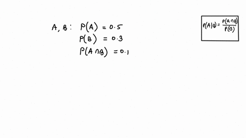 5-suppose-a-and-b-are-events-with-pa-050-pb-030-and-pan-b-010-find-the-probability-that-occurs-given-b-has-occurred-a-050-b-033-020-060-49588