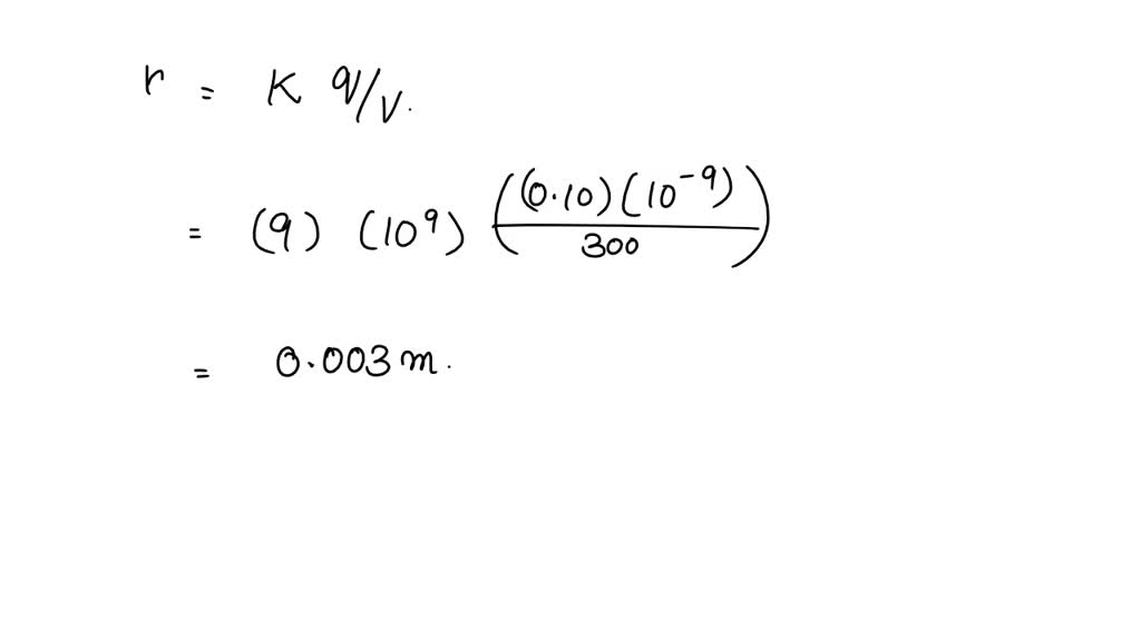 SOLVED Two 10cmdiameter electrodes 0.50 cm apart form a