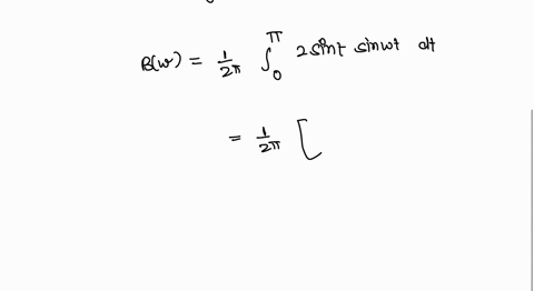 find-the-fourier-cosine-integral-representation-of-rhe-following-sin-t-ft-0-0-t-t-ttl-19651
