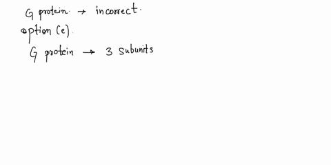 which-of-the-following-description-about-g-protein-is-incorrect-a-the-important-role-of-g-protein-is-to-promote-production-of-second-messengers-b-alpha-subunit-binds-to-gtp-and-induces-the-t-69982