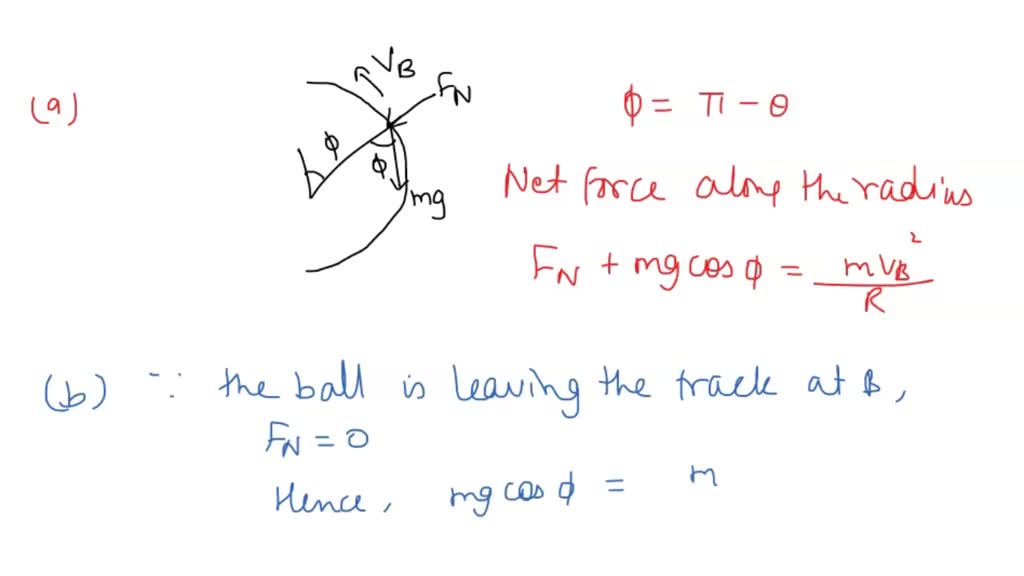SOLVED K = Swn/m A 0.5 kg ball of negligible size is fired up a