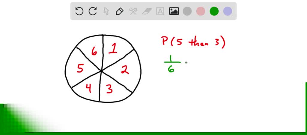 SOLVED: The Spinner Shown Is Divided Into Congruent Sections That Are ...