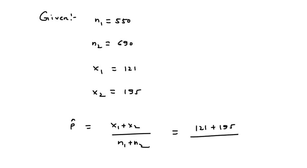 SOLVED: Find the weighted estimate pÌ„ (p-hat), to test the claim