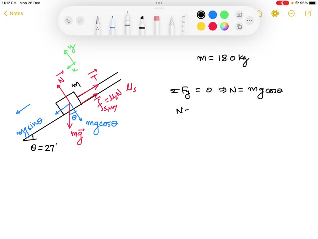 SOLVED: '3. A Block Of Mass M Is Held Stationary On A Frictionless ...