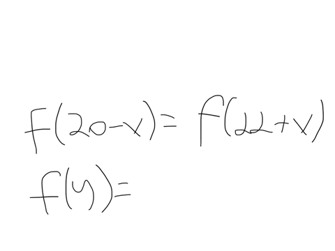 28-a-function-f-r-rightarrow-r-satisfies-f20-xf22x-for-all-real-x-it-is-known-that-f-has-exactly-two-roots-what-is-the-sum-of-these-two-roots