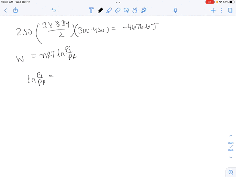 2-calculate-w-for-the-adiabatic-expansion-of-250-mol-of-an-ideal-gas-at-an-initial-pressure-of-225-bar-from-an-initial-temper-ature-of-450-k-to-a-final-temperature-of-300-k-write-an-expressi-19528