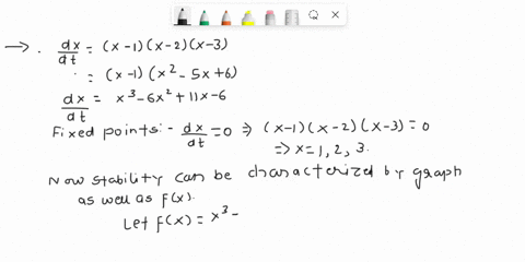31-by-drawing-the-phase-diagram-determine-the-nature-of-stability-of-fixed-points-of-the-following-dynamical-system-also-write-down-the-invariant-sets-of-the-system-x-1x-2-3-32-consider-the-41086