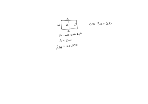 1-questioni-1a-farmer-wants-to-fence-an-area-of-60000-ft2-in-a-rectangular-field-and-then-divide-it-in-half-with-a-fence-parallel-to-one-of-the-sides-of-the-rectangle-what-should-the-lengths-63076