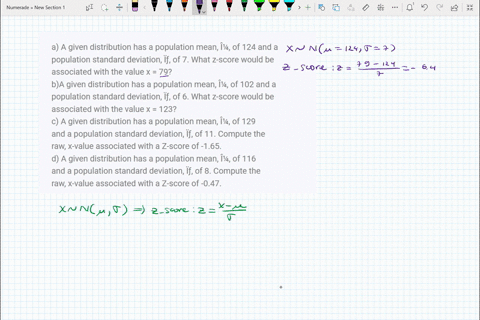 a-a-given-distribution-has-a-population-mean-of-124-and-a-population-standard-deviation-of-7-what-z-score-would-be-associated-with-the-value-x-79-ba-given-distribution-has-a-population-mean-70166