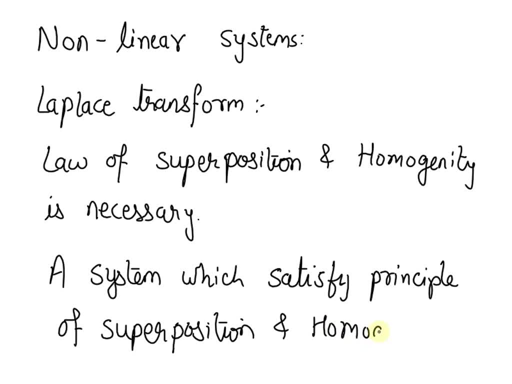 Solved 3) Nonlinear system cannot be نقطة واحدة analysed by