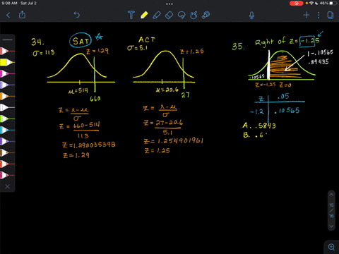 final-test-review-34-for-the-mathematics-part-of-the-sat-the-mean-is-514-with-standard-deviation-of-113and-for-the-34-tof-the-act-the-mean-is-206-with-standard-deviation-0f-51_-bob-scores-66-39717