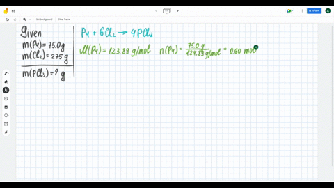 what-mass-of-pcl3-forms-in-the-reaction-of-750-g-p4-with-275-g-cl2-53175