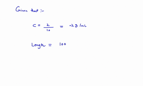 a-solution-of-20-g-of-glyceraldehyde-hoch2chohcho-in-100-ml-of-water-was-placed-in-a-100-mm-cell-using-the-sodium-d-line-a-rotation-of-174-was-found-at-25-c-determine-the-specific-rotation-o-20108