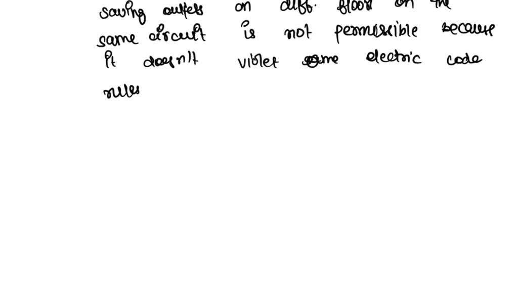 SOLVED Is it good practice to have outlets on different floors on the