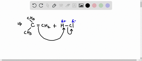 exercise-writing-reaction-mechanisms-electrophilic-addition-to-alkenes-electron-pairs-ch-e75o-c-chz-ch-curved-arrows-for-regiospecific-electrophilic-attack-the-double-bond-has-two-hit-boxes-38818