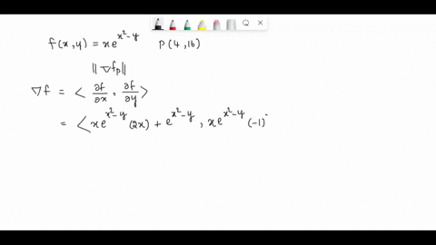 point-let-fxy-xer-y-and-p-416_-a-calculate-ii-vfpll-b-find-the-rate-of-change-of-f-in-the-direction-vfp-c-find-the-rate-of-change-of-f-in-the-direction-of-a-vector-making-an-angle-of-45-with-07001